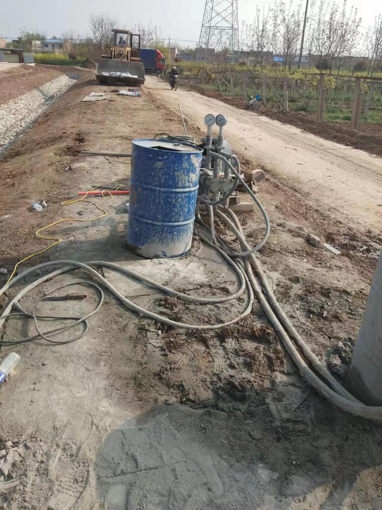 沉湖管委会双液注浆