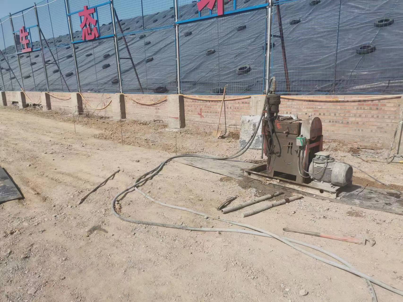 沉湖管委会地基注浆