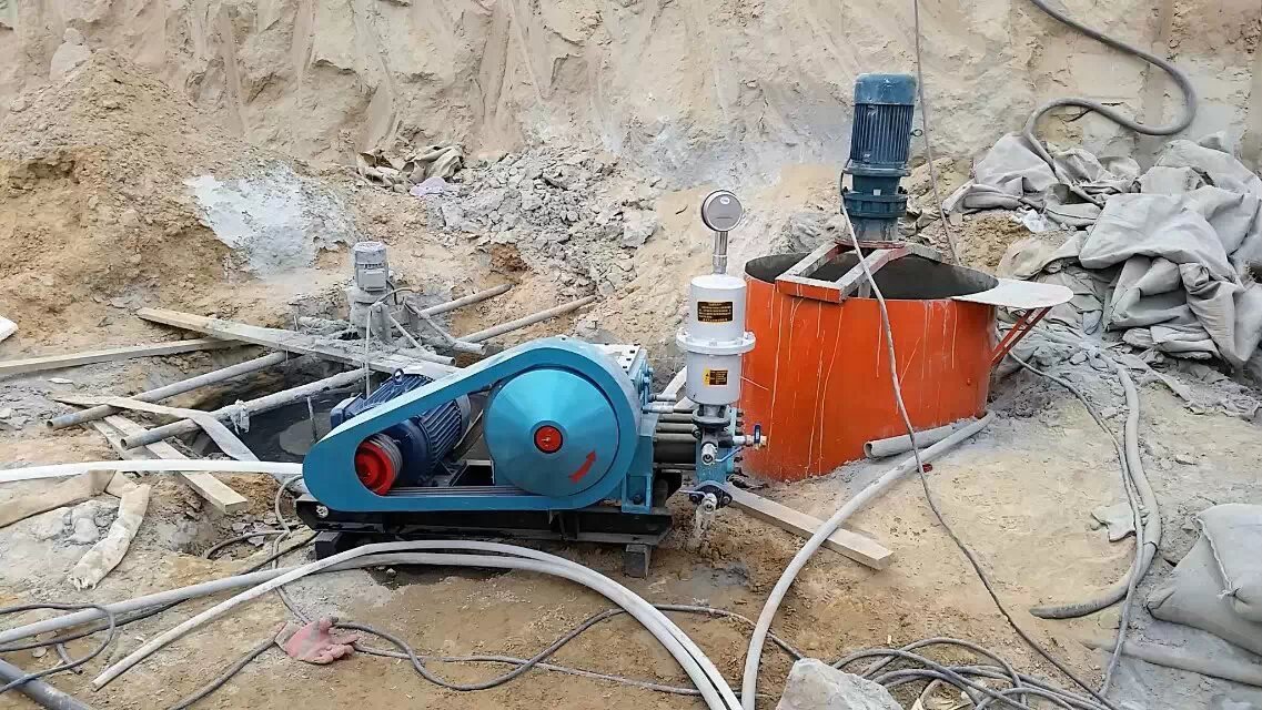 沉湖管委会顶管注浆