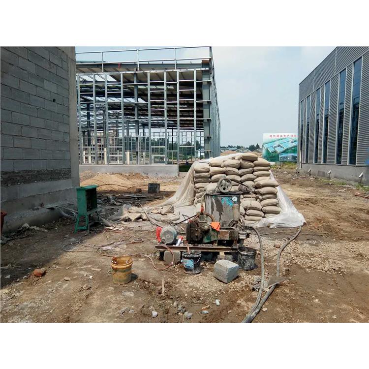 沉湖管委会地基下沉注浆加固施工